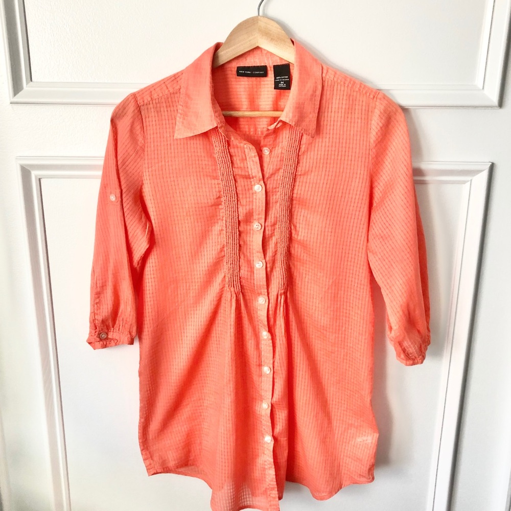 Beautiful Orange Blouse